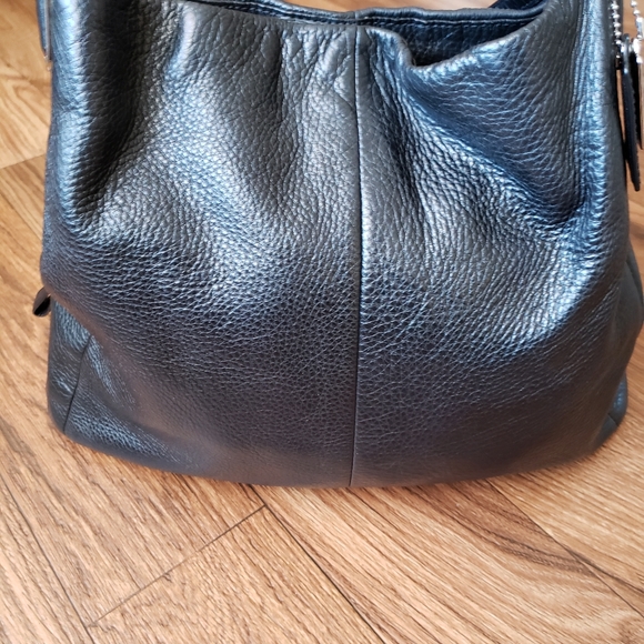 Coach black Leather Large hobo handbags - Picture 10 of 11